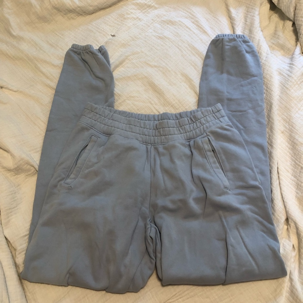 Blue Jogger Sweatpants - Picture 2 of 5